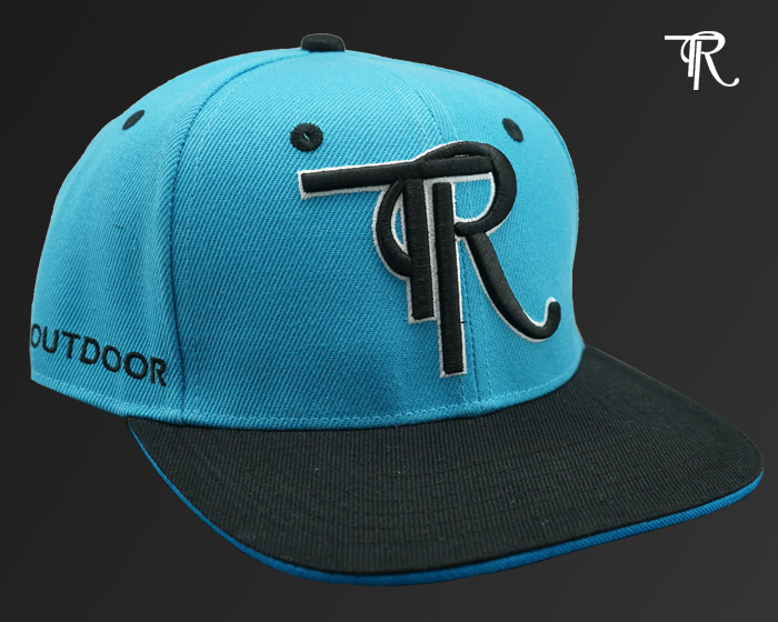 Snapback Cap Blue Black