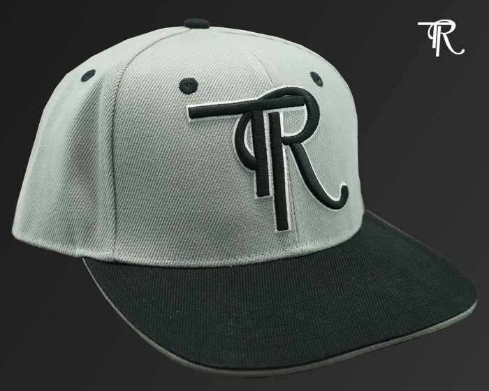 Snapback Cap Grey Black